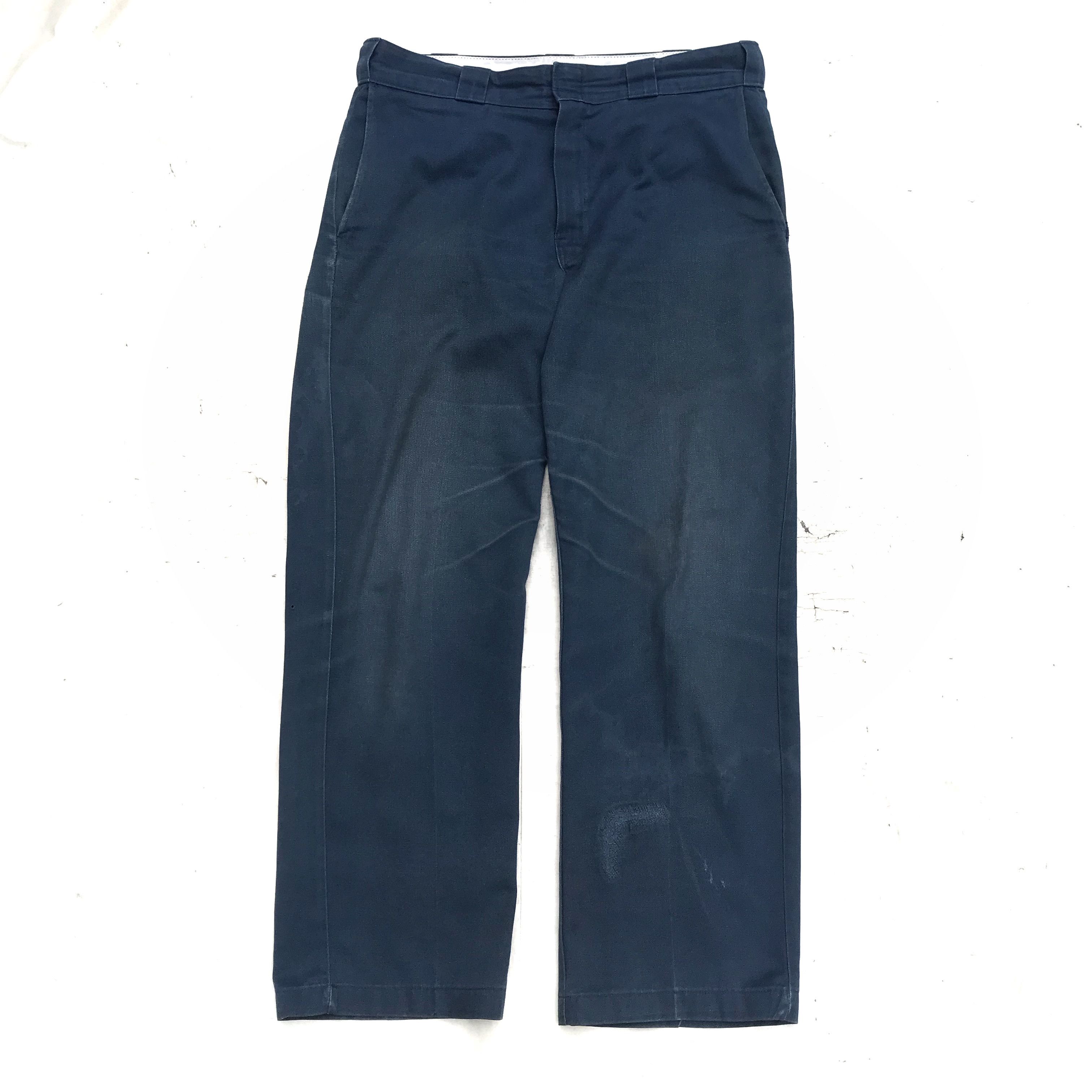 Dickies Vintage Dickies Work pants Lp Long pants navy blue Size US 33 - 4 Thumbnail