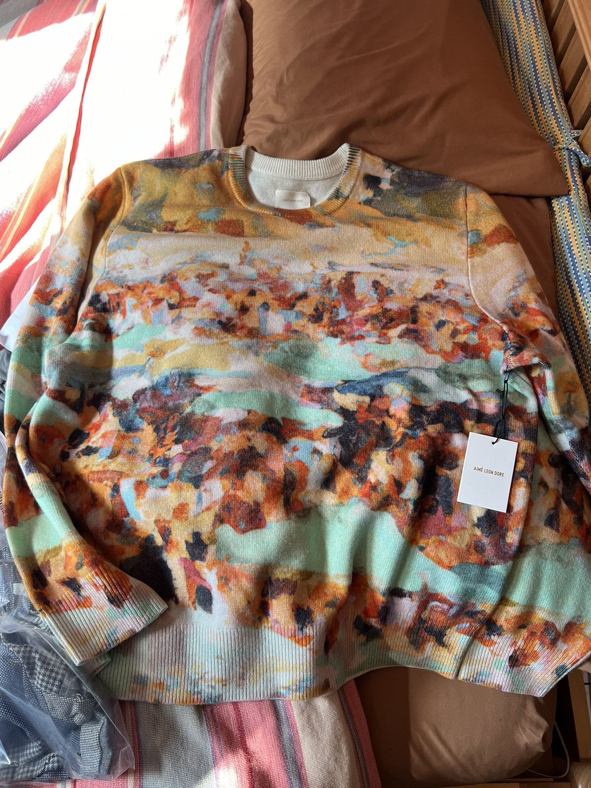Aime Leon Dore Landscape Sweater Size US XL / EU 56 / 4 - 1 Thumbnail
