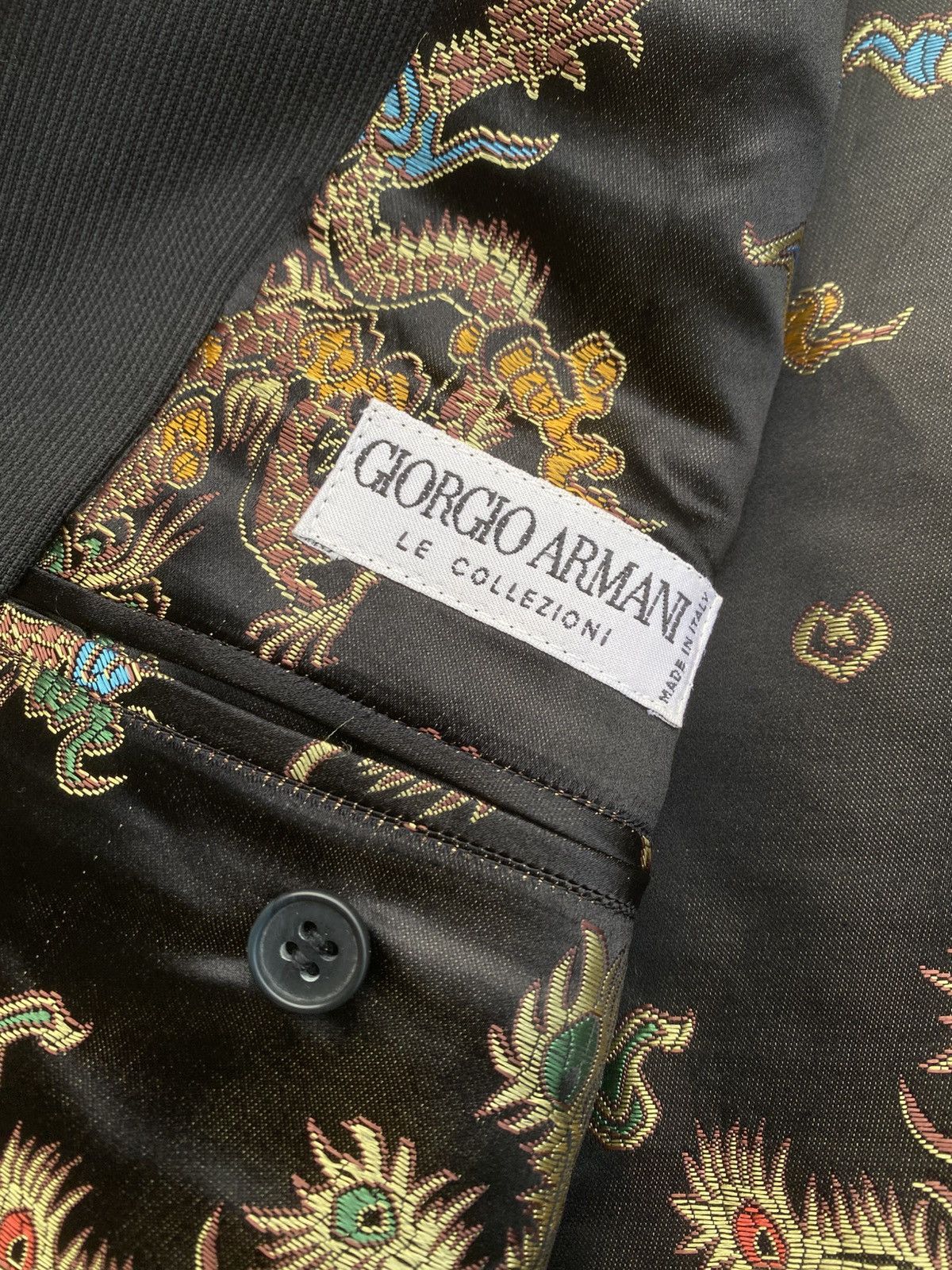 Giorgio Armani Rare Vintage Giorgio Armani Blazer Size 38L - 5 Thumbnail