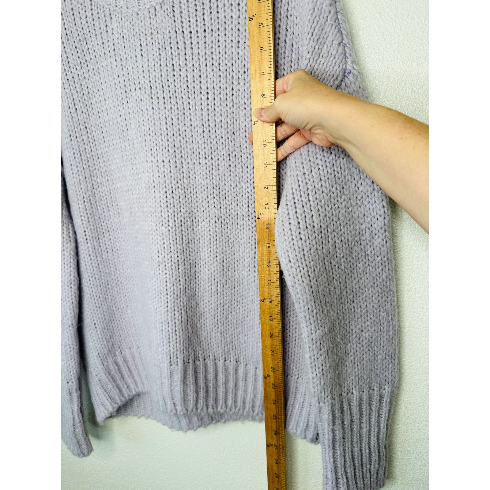 Sanctuary Sanctuary Purple Telluride Chunky Knit Long Sleeve Sweater S Size S / US 4 / IT 40 - 9 Thumbnail