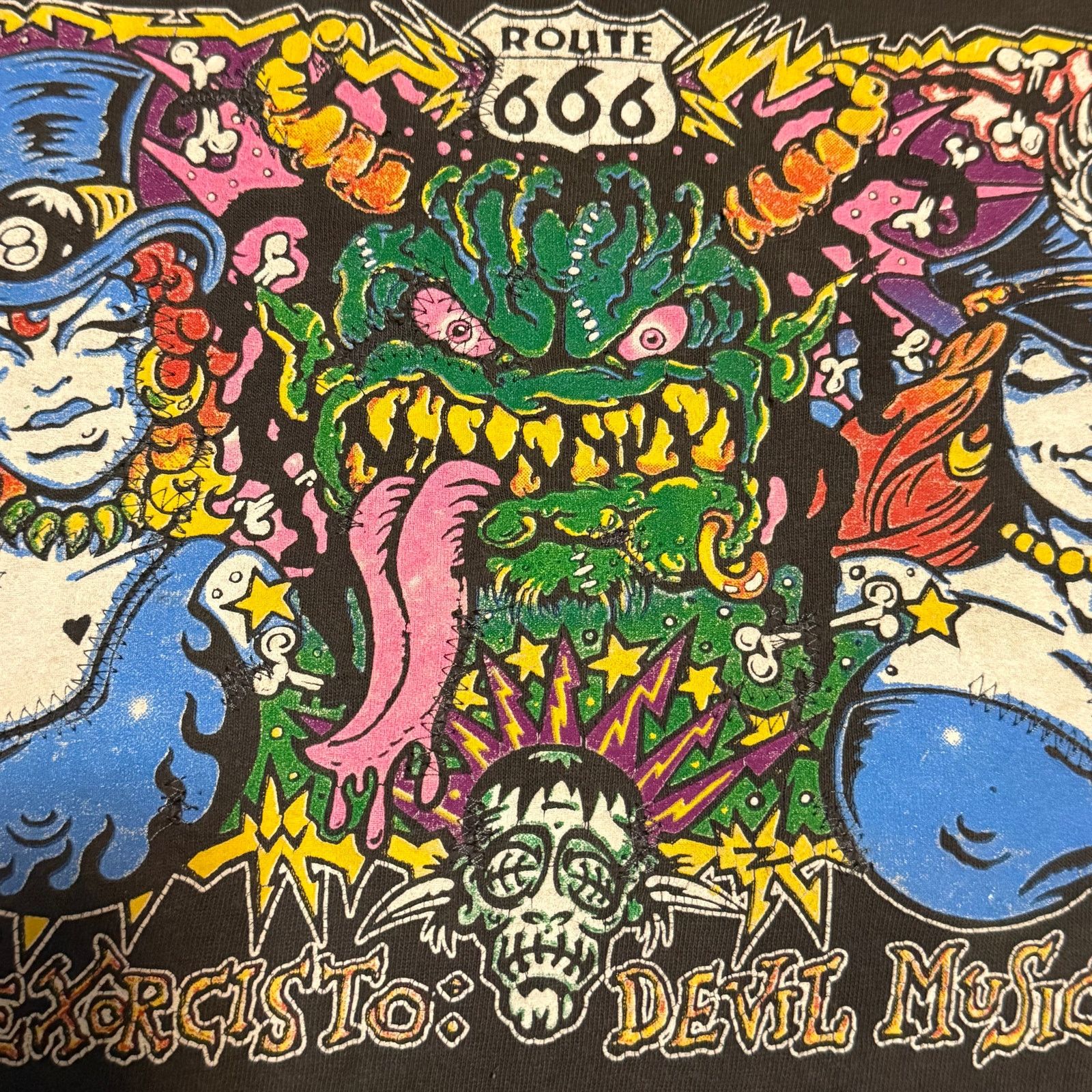 Band Tees × Vintage Vintage 1993 White Zombie La Sexorcisto World Tour Shirt XL Size US XL / EU 56 / 4 - 6 Thumbnail