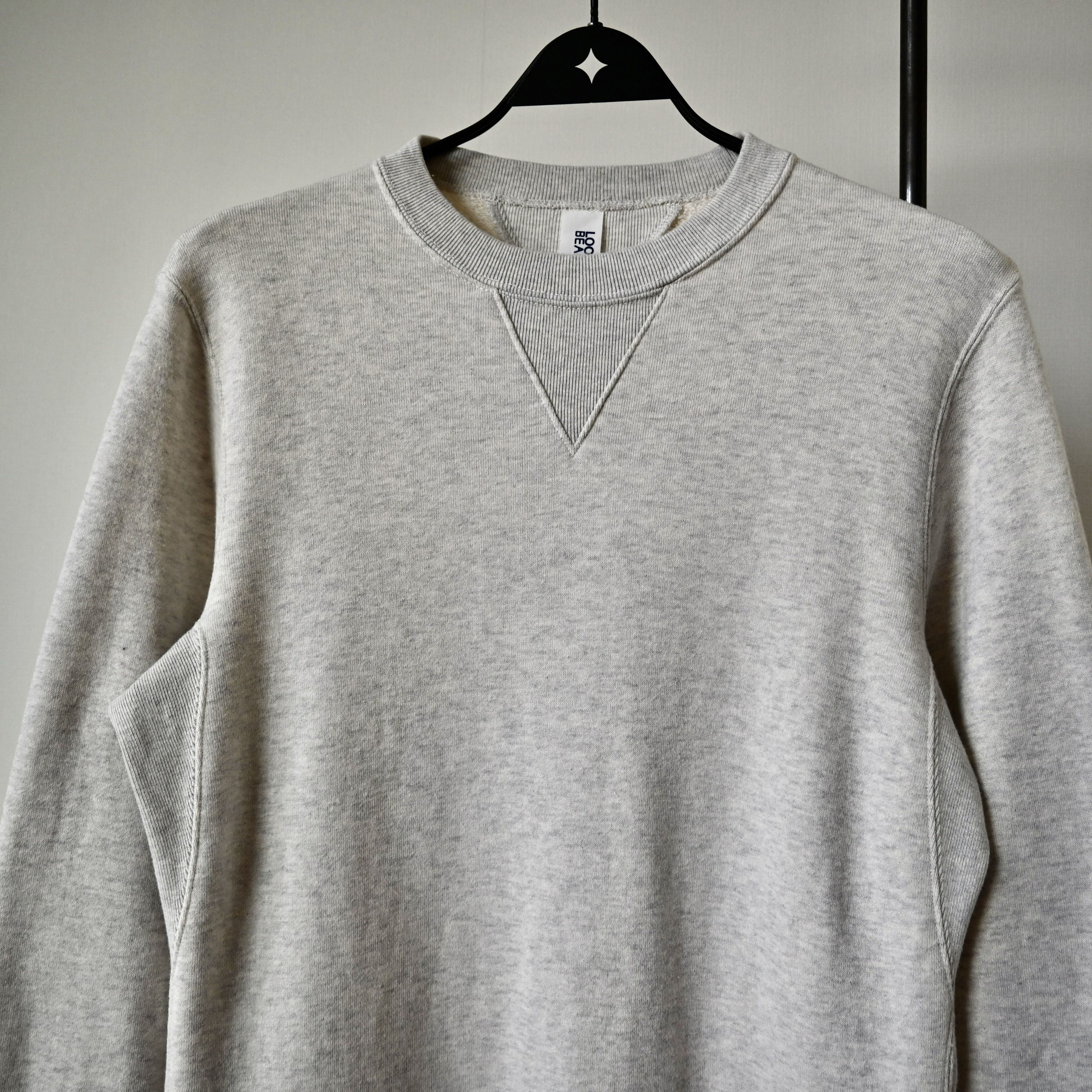 Beams Plus × Loopwheeler Beams Plus x Loopwheeler sweatshirt, oatmeal, made in Japan Size US M / EU 48-50 / 2 - 5 Thumbnail