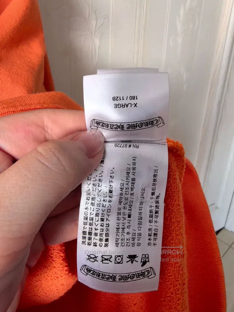 Chrome Hearts CHROME HEARTS Size M Orange sword hooded guard Size US M / EU 48-50 / 2 - 4 Thumbnail