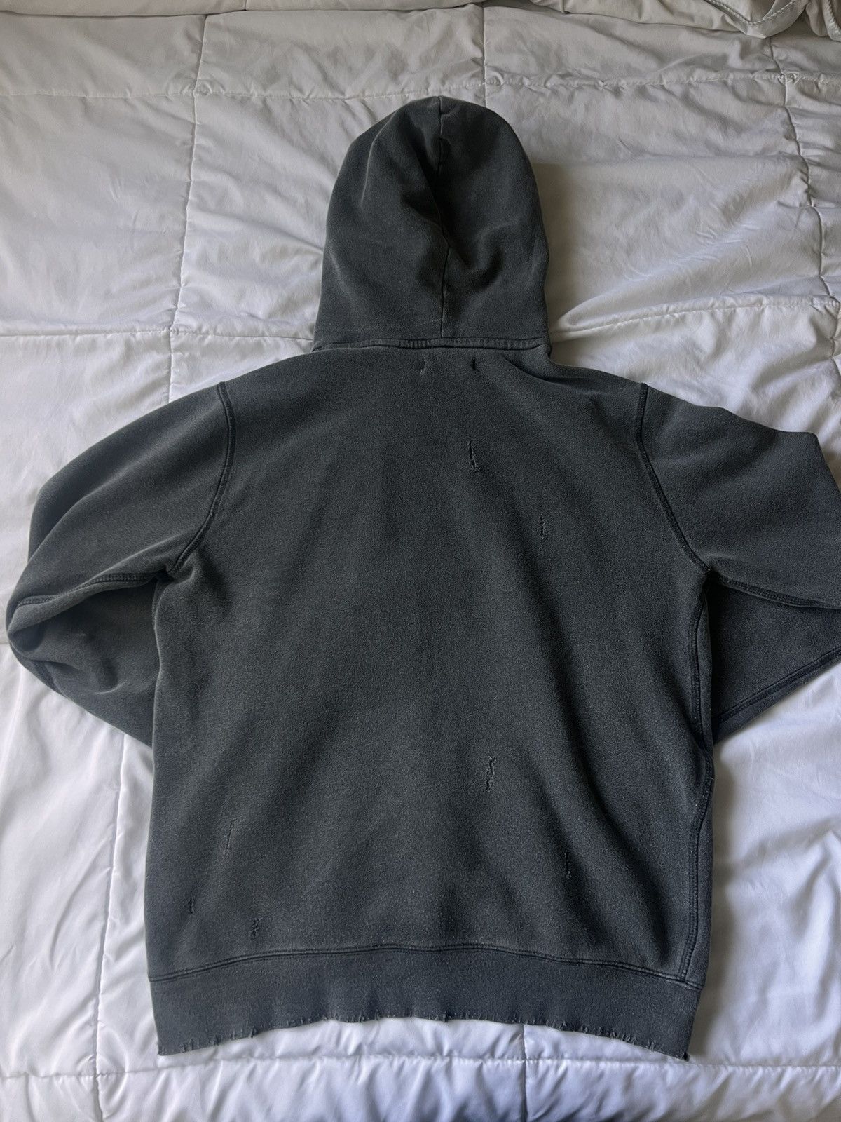 Pacsun Pacsun Distressed Hoodie Gray Size US S / EU 44-46 / 1 - 2 Thumbnail