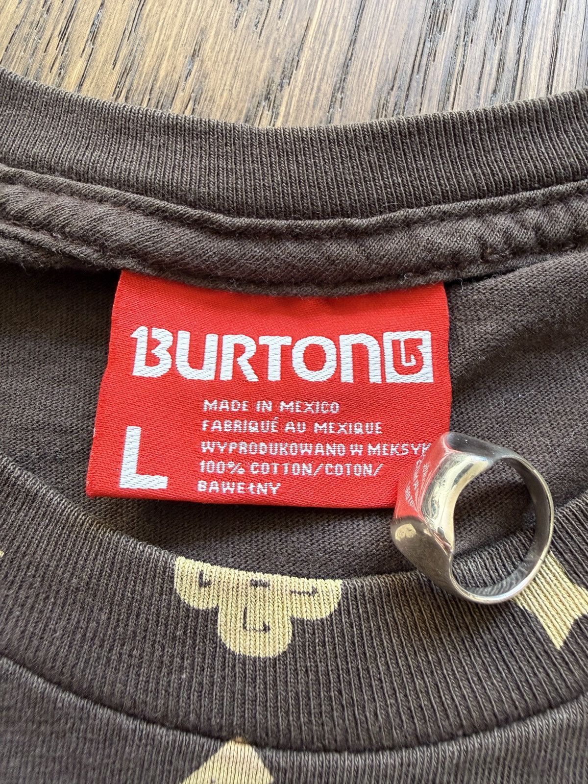 Burton Vintage Y2K Burton Snowboards AOP Graphic Tee Size US L / EU 52-54 / 3 - 2 Thumbnail