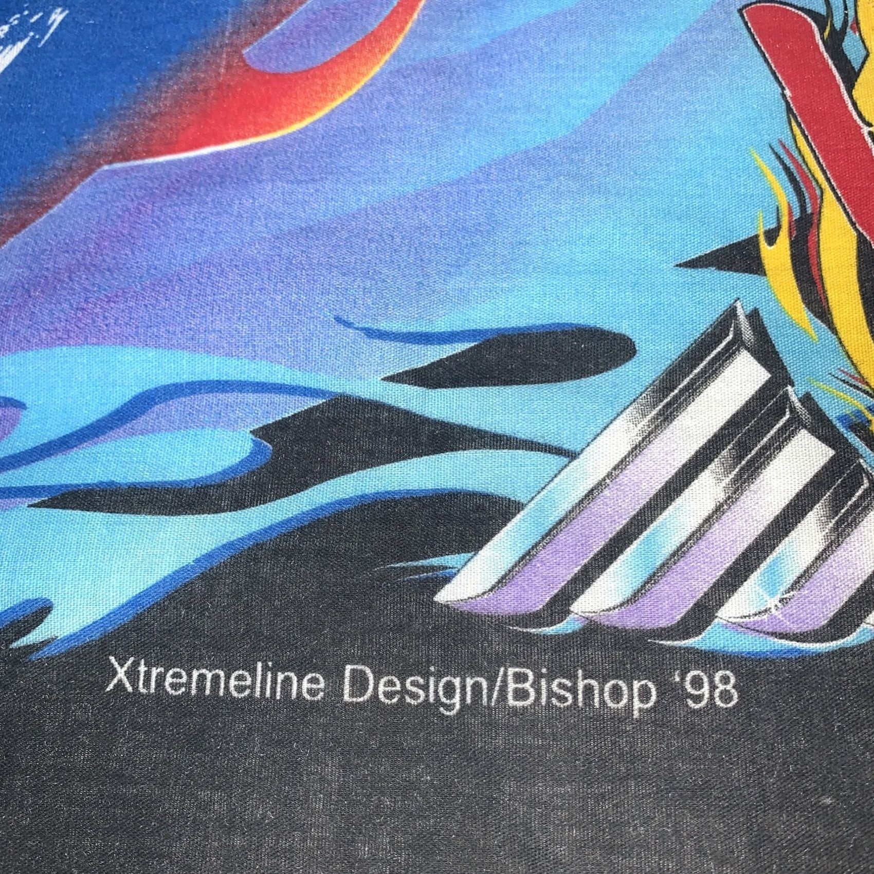 Vintage 90s Bandana Handkerchief Vintage Biker Men Black Size ONE SIZE - 4 Thumbnail