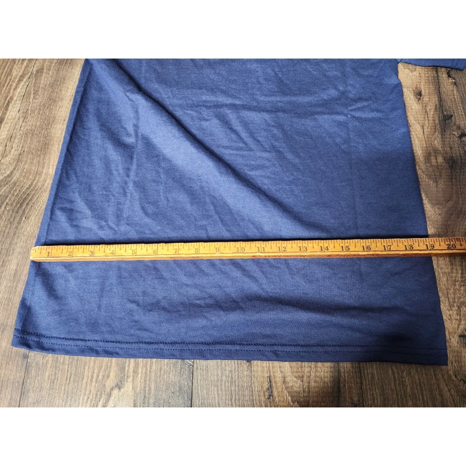 Fruit Of The Loom VINTAGE Fruit of the Loom T-Shirt Men Retro American Flag Navy Embellished M Blue Cotton Blend Short Sleeve Crew Neck Graphic Print Patrotic 63? Size US M / EU 48-50 / 2 - 4 Thumbnail