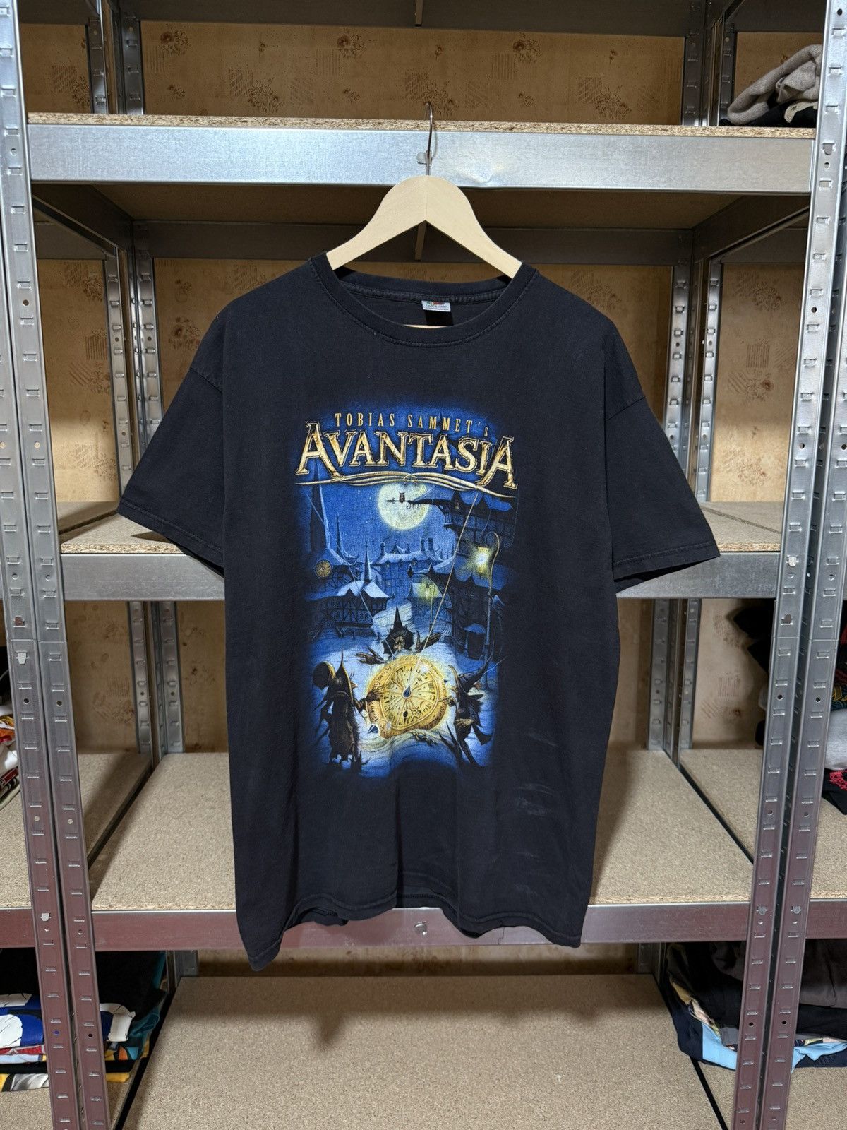 Band Tees × Vintage Vintage Tobias Sammet's Avantasia The Mystery Tour 2013 Tee Size US XL / EU 56 / 4 - 1 Thumbnail