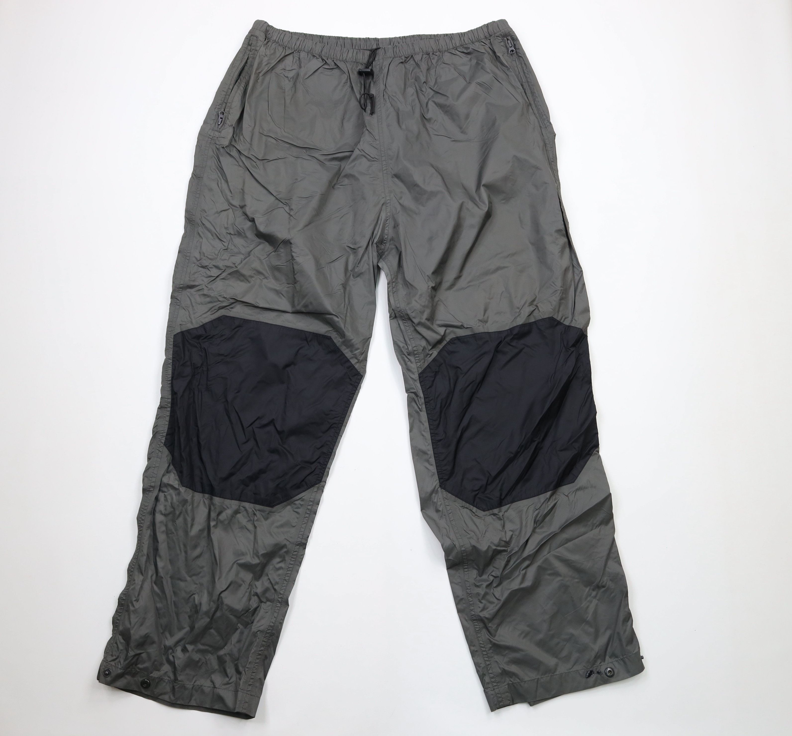 Cabelas × Vintage Vintage Cabelas Waterproof Wide Leg Rain Pants Nylon Gray Size US 40 / EU 56 - 1 Thumbnail