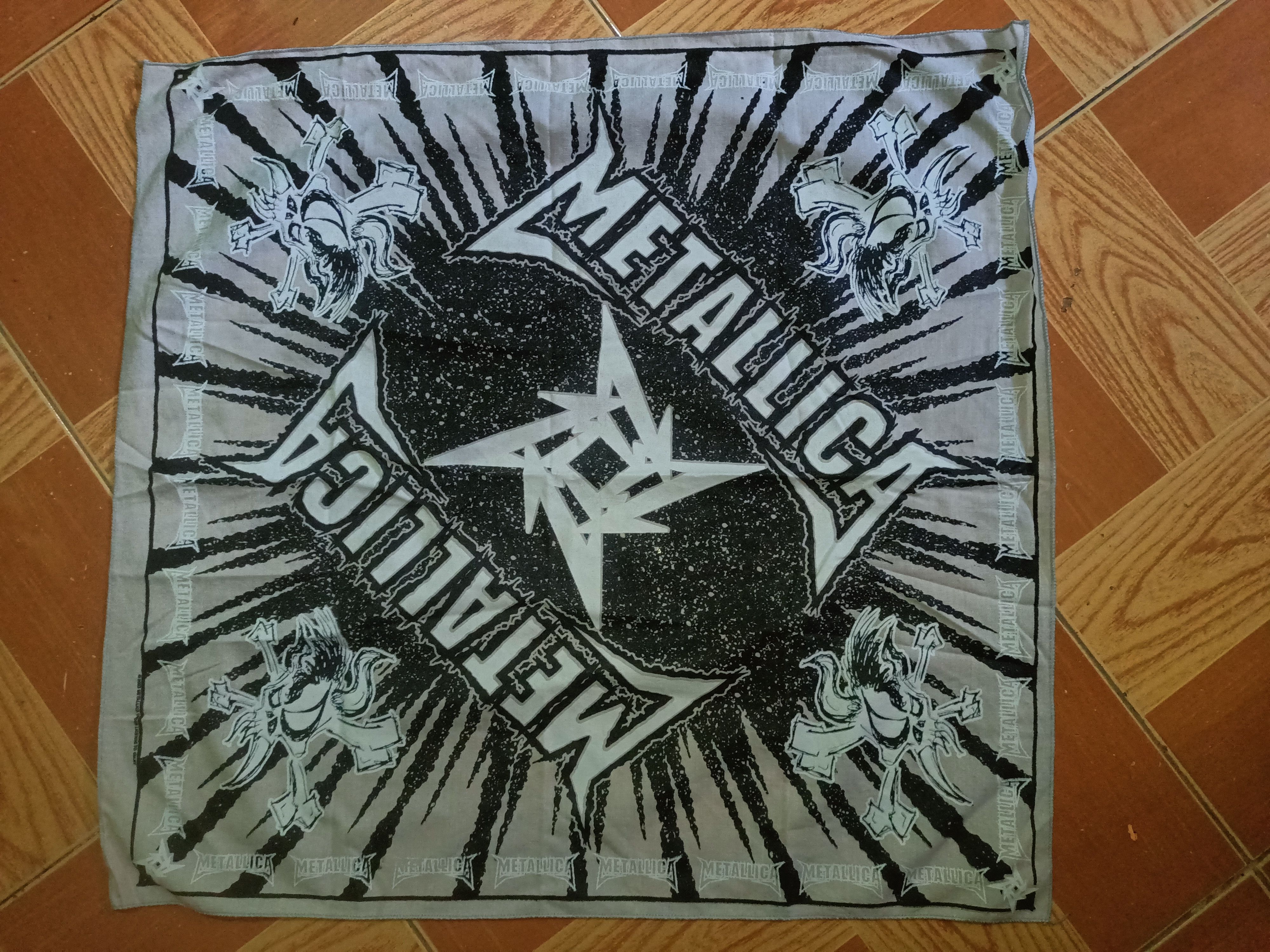 Vintage VINTAGE METALLICA BANDANA Size ONE SIZE - 1 Preview