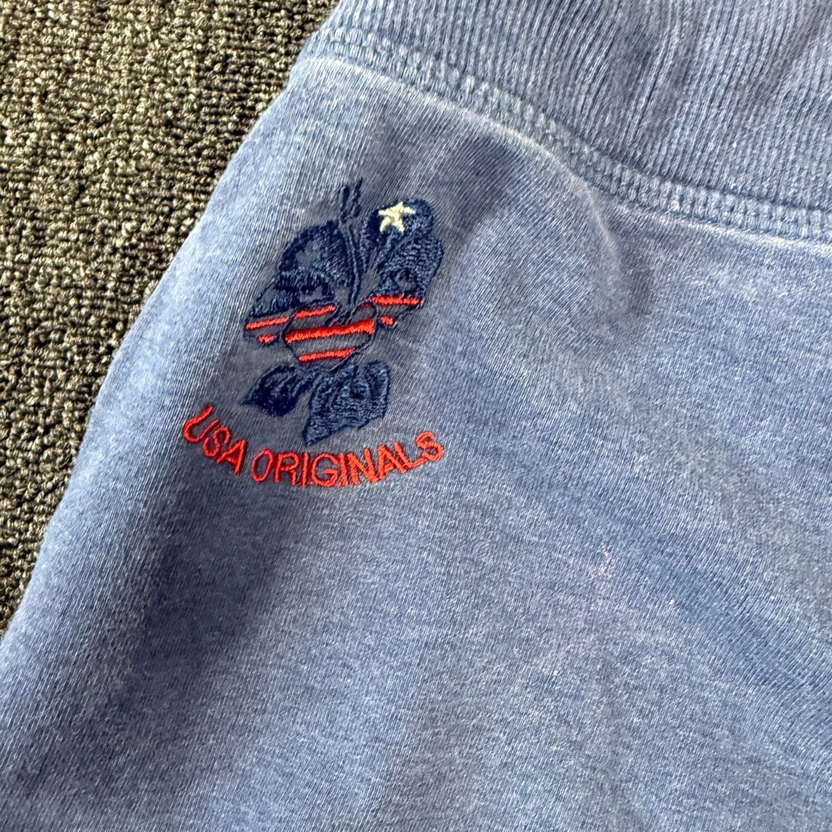Jockey VINTAGE Jockey USA Originals Embroidered Blue Baggy Sweatpants Women’s S Blue Baggy Sweatpants Womens S Size 28" / US 6 / IT 42 - 4 Thumbnail