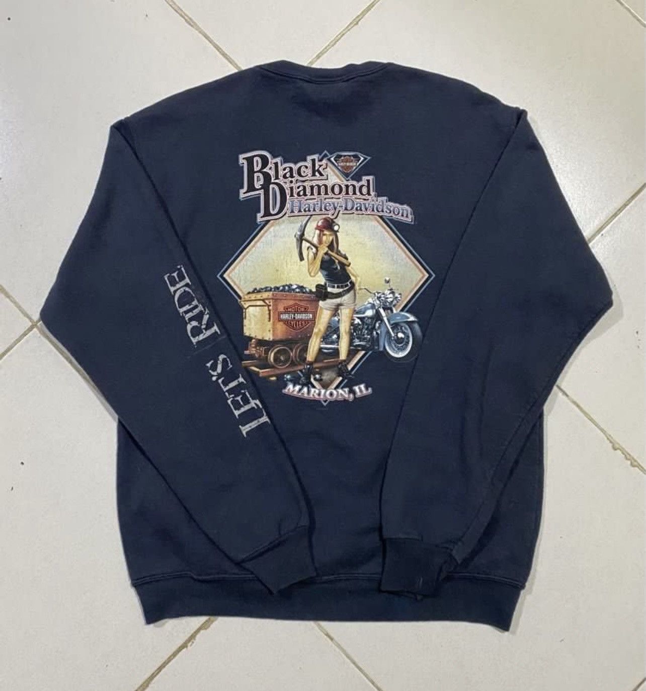 Harley Davidson × Vintage Harley davidson y2k Size US S / EU 44-46 / 1 - 1 Thumbnail