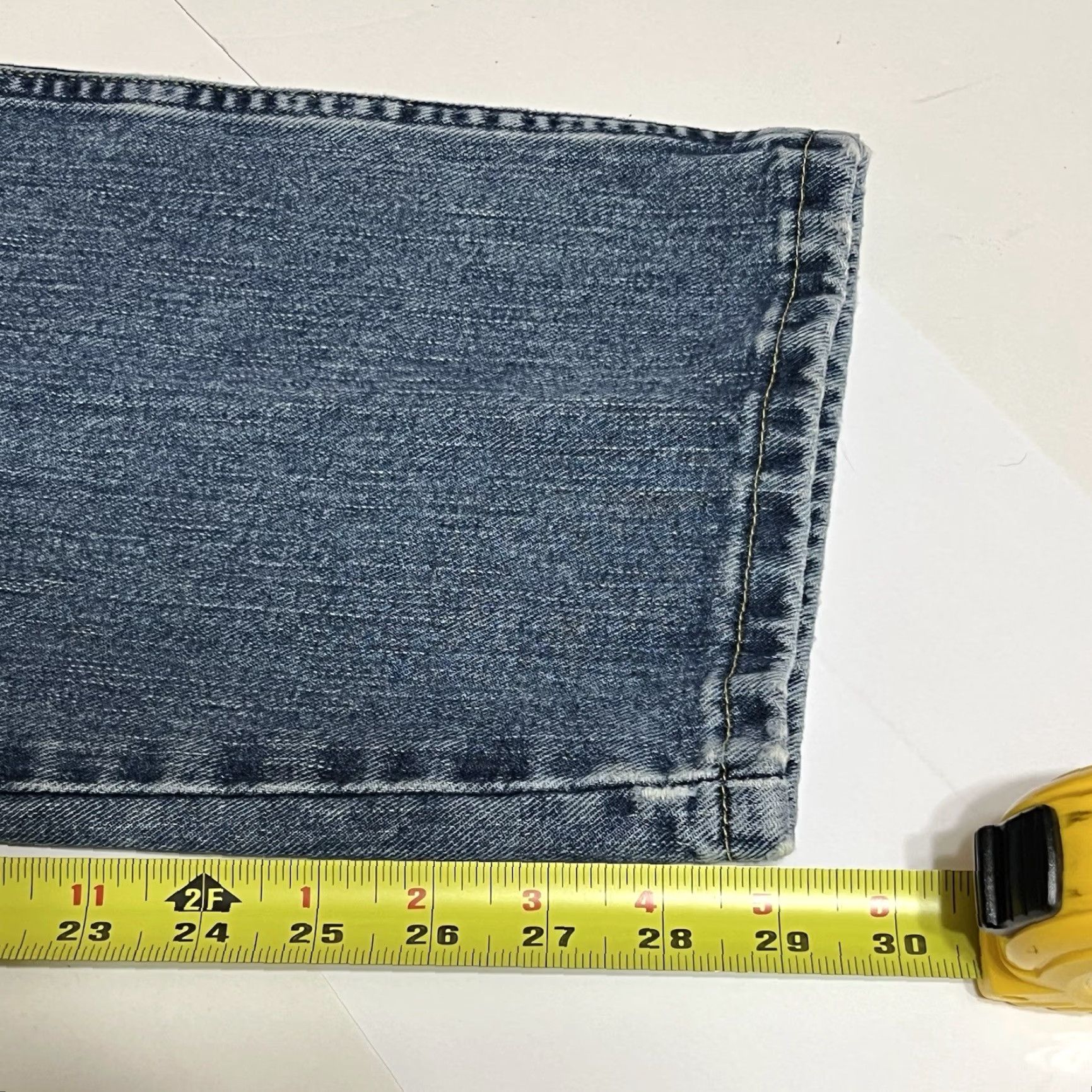 Wrangler VINTAGE Wrangler Jeans George Strait Cowboy Cut 34x29 Jeans Mens Regular Straight Denim Blue 5-Pocket Belt Loops Cowboy Theme Size US 34 / EU 50 - 6 Thumbnail