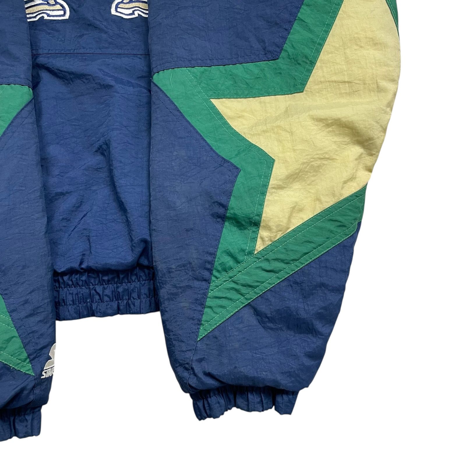 NCAA VTG 90s NOTRE DAME FIGHTING IRISH STARTER PUFFER JACKET Size US L / EU 52-54 / 3 - 8 Thumbnail