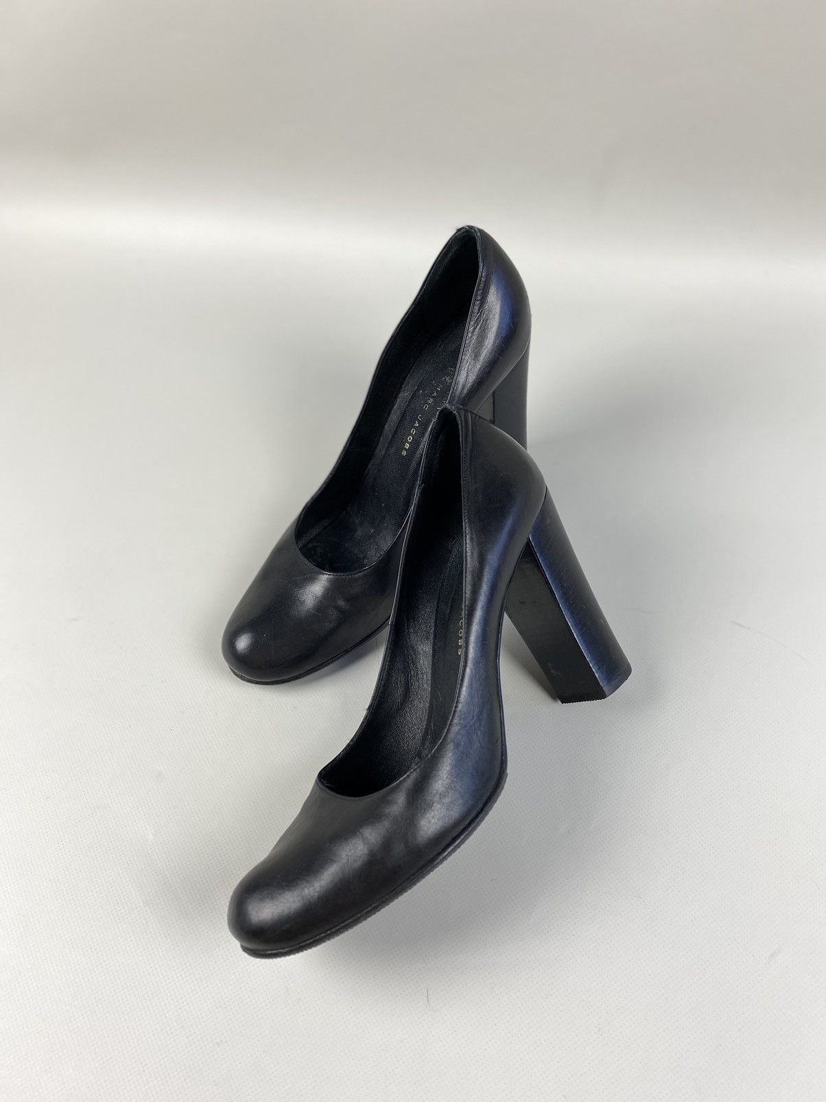 Marc Jacobs Marc by Marc Jacobs ladies leather heels shoes size 39 1/2 Size US 9.5 / IT 39.5 - 8 Thumbnail