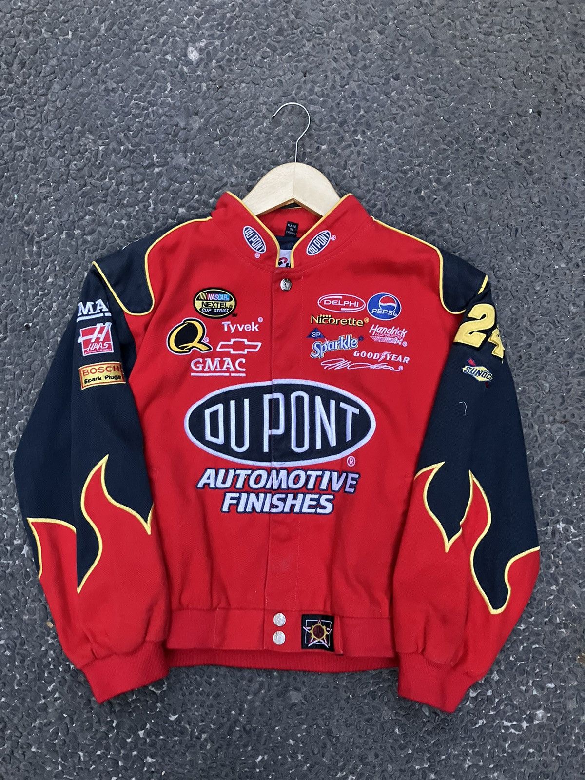 Vintage Nascar Dupont Jacket By Jh Design 