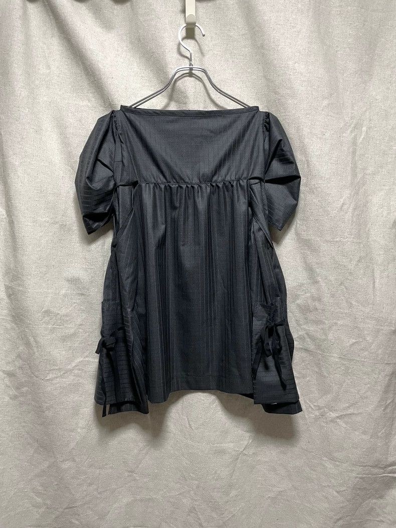 Comme des Garcons Comme Des Garcons Black and Grey Stripe Dark Pattern Irreg Size S / US 4 / IT 40 - 6 Thumbnail