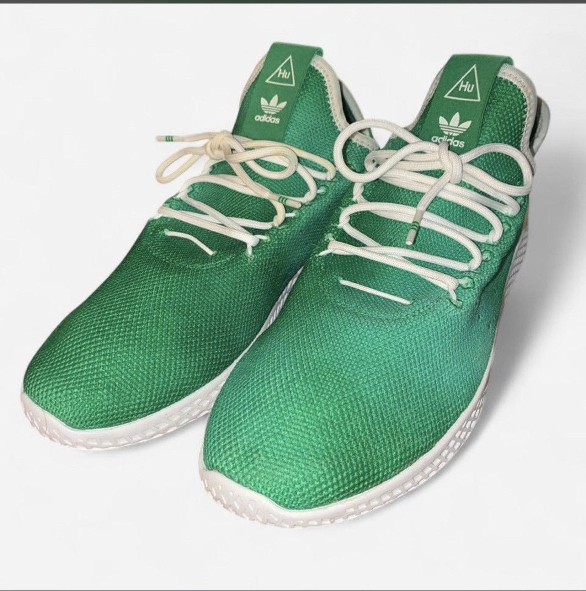 Adidas × Pharrell Size 11 M Adidas Pharrell Williams green Hu Holi trainers Size US 11 / EU 44 - 2 Thumbnail