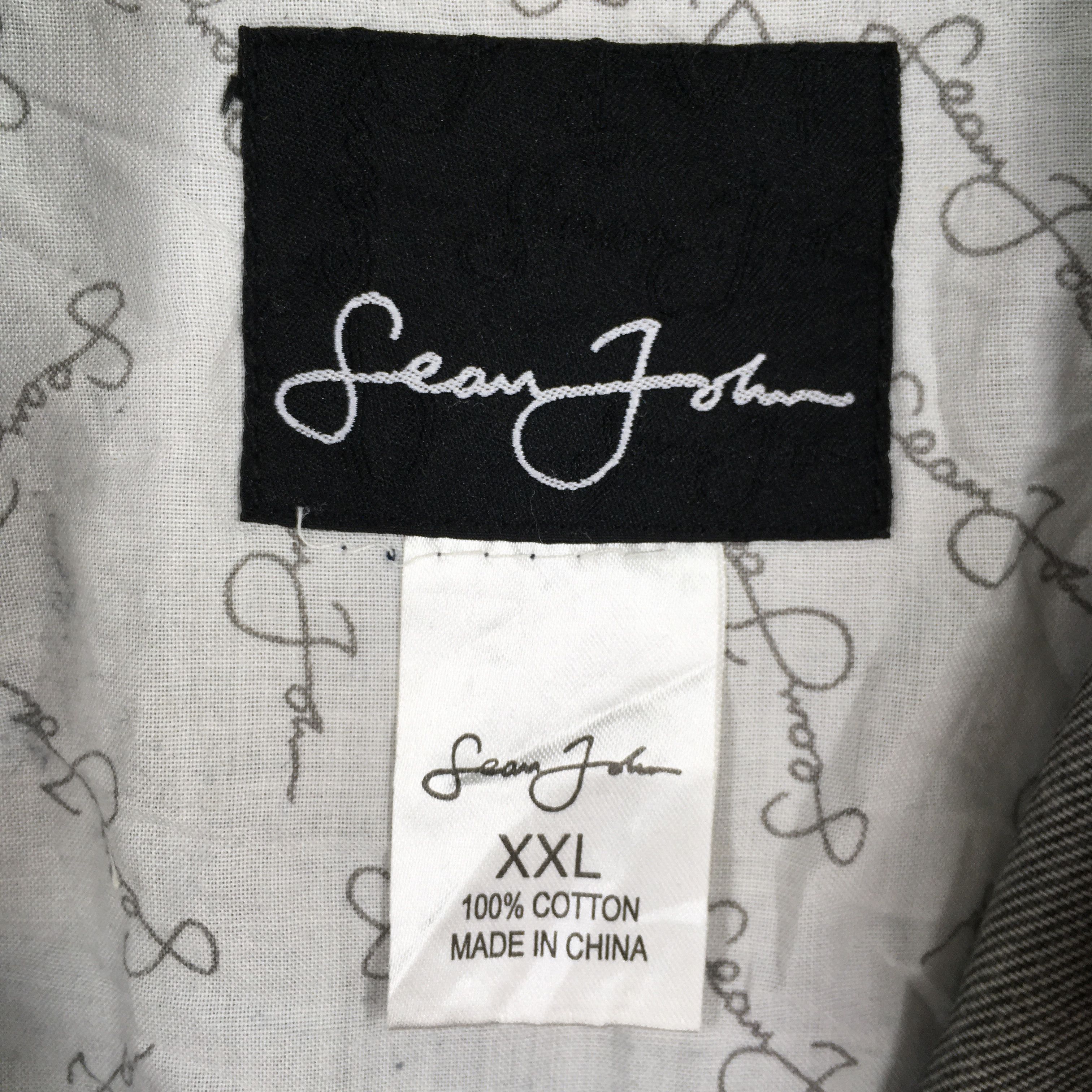 Sean John Vintage 90s Sean John Gray Jeans Workers Jacket 2XLarge Size US XXL / EU 58 / 5 - 6 Thumbnail