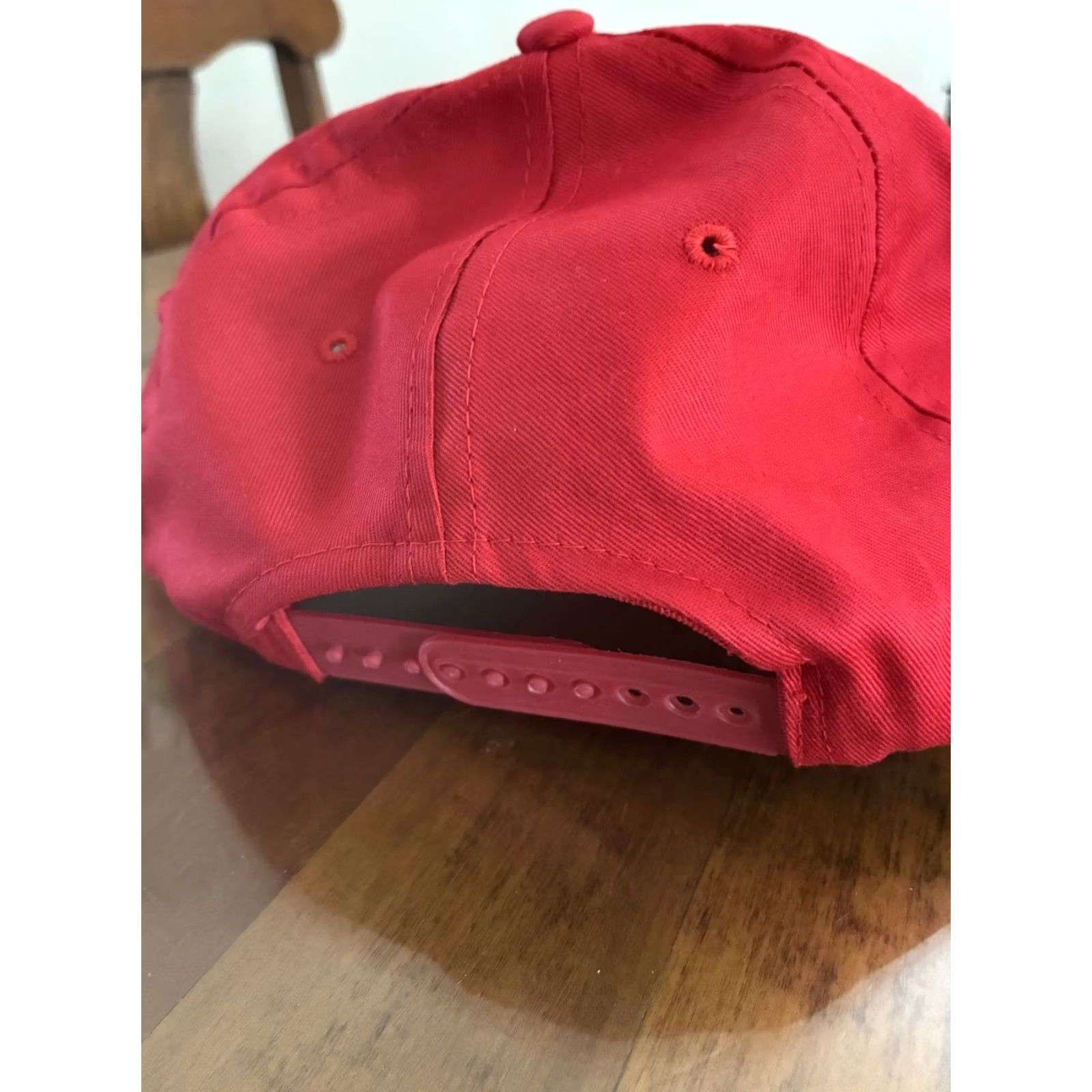 Vintage VINTAGE Kellogg's Stylemaster Snapback Hat Red Men L Adjustable Snapback Tony The Tiger Kellogg's Size ONE SIZE - 4 Thumbnail