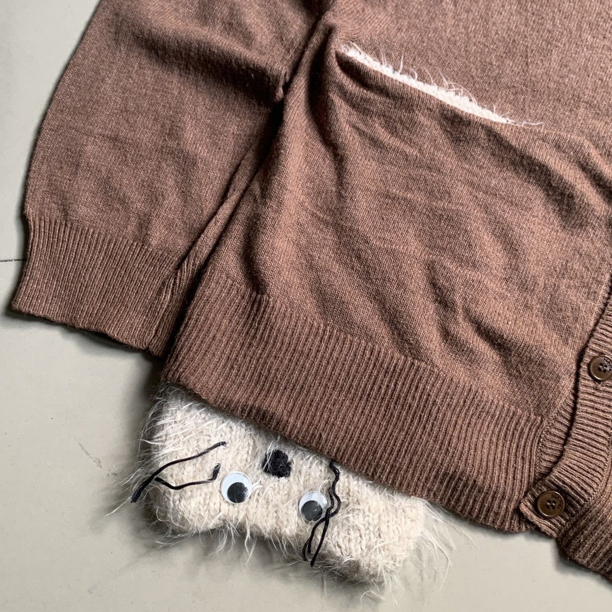 Issey Miyake × Japanese Brand × Ne-Net Ne-net Cardigans Pocket Monster Size XS / US 0-2 / IT 36-38 - 6 Thumbnail
