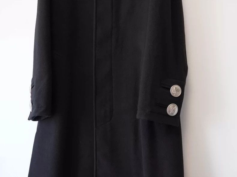 Yohji Yamamoto YohjiYamamoto2019AW large silver buckle zipper coat-2505 Size US M / EU 48-50 / 2 - 5 Thumbnail