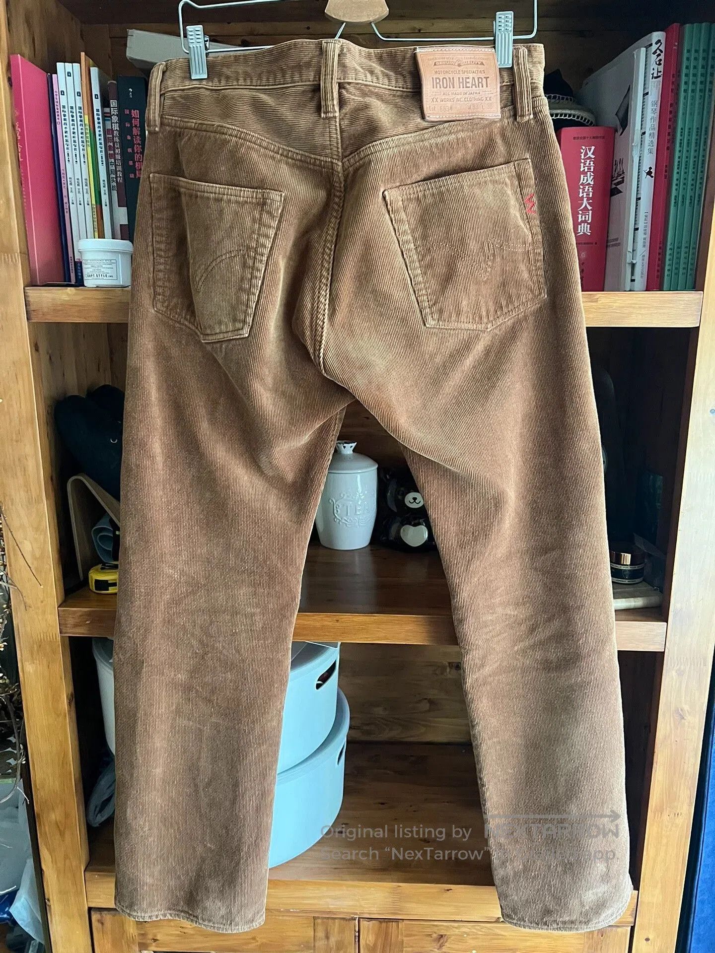 Iron Heart iron heart corduroy pants brown limited edition. Size US 33 - 6 Thumbnail
