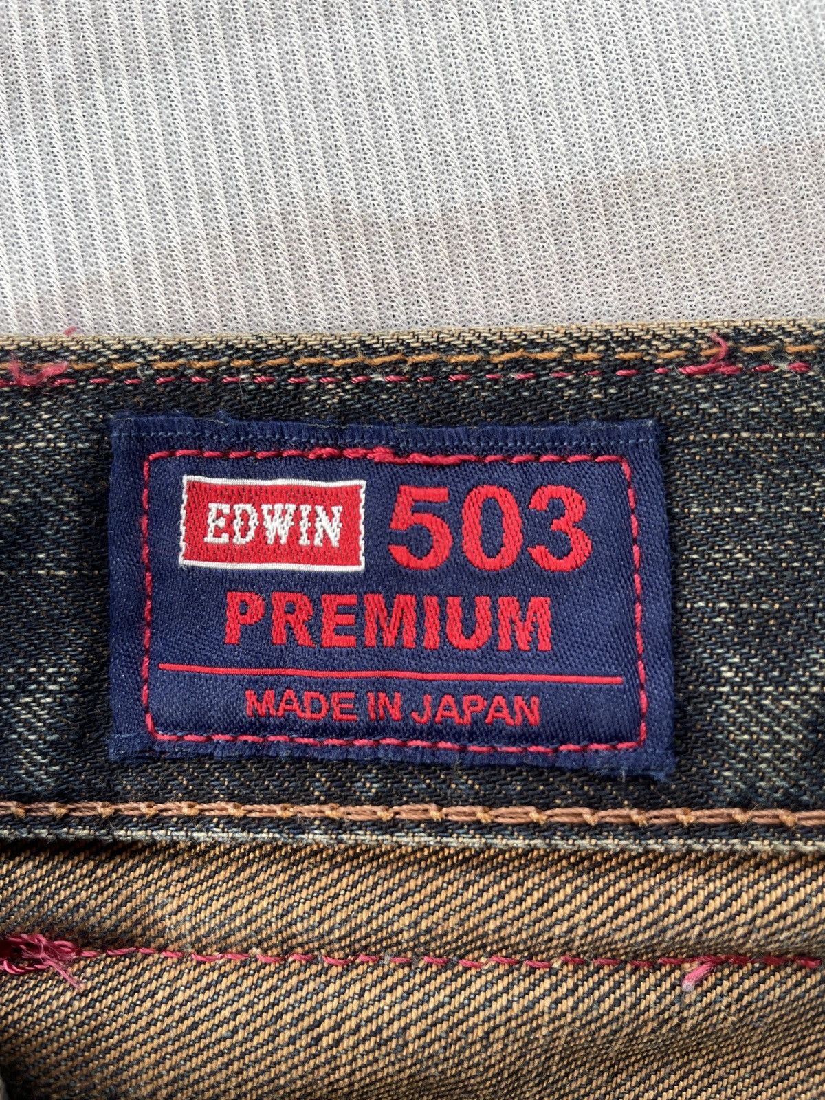 Edwin Vintage Mudwash Edwin 503Z (LG114) Size US 32 / EU 48 - 10 Thumbnail
