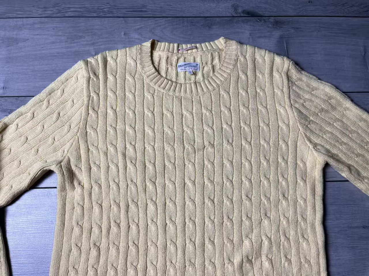 Gant Gant sweater jumper knited vintage size Large Size US L / EU 52-54 / 3 - 3 Thumbnail