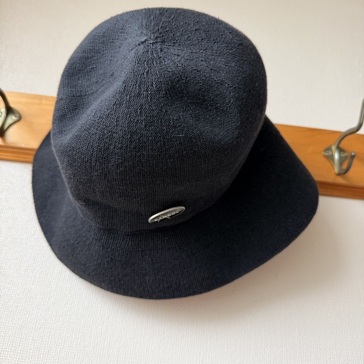 Kangol Kangol Cotton Crusher Bucket Hat Black England Metal Logo Size ONE SIZE - 13 Thumbnail