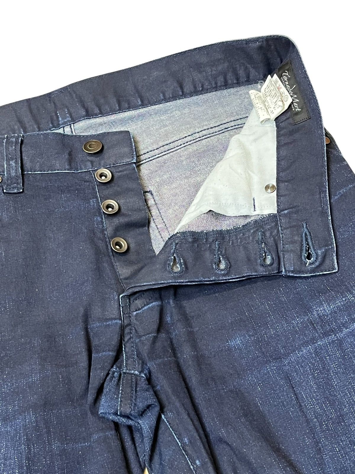 Tornado Mart Archive vintage TORNADO MART stretch cotton curve jeans Size US 32 / EU 48 - 10 Thumbnail