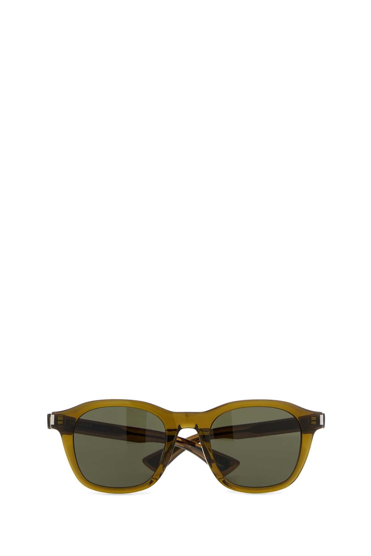 Saint Laurent Paris Olive Green Acetate Sl 880 Sunglasses Size ONE SIZE - 1 Thumbnail