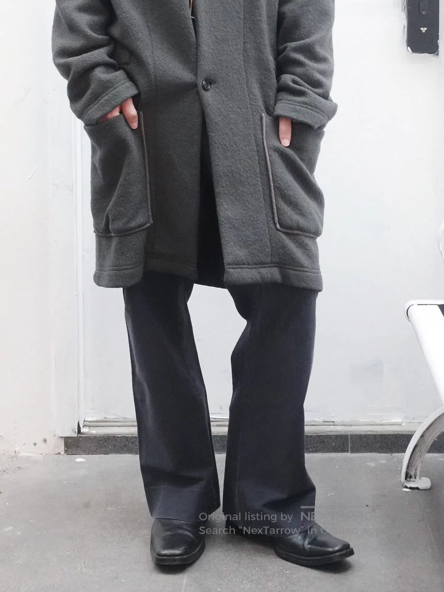 Maison Margiela Maison Martin Margiela Gray Flared Pants. Size US 30 / EU 46 - 2 Thumbnail