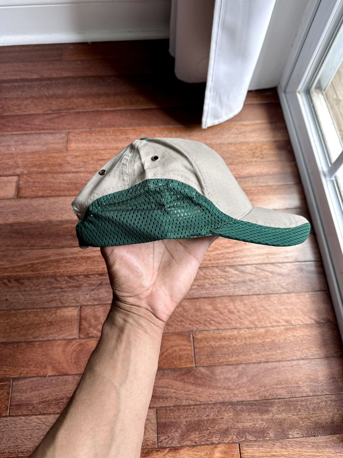 HIDDEN Hidden Two Tone Racer Cap - green Tan Size ONE SIZE - 3 Thumbnail
