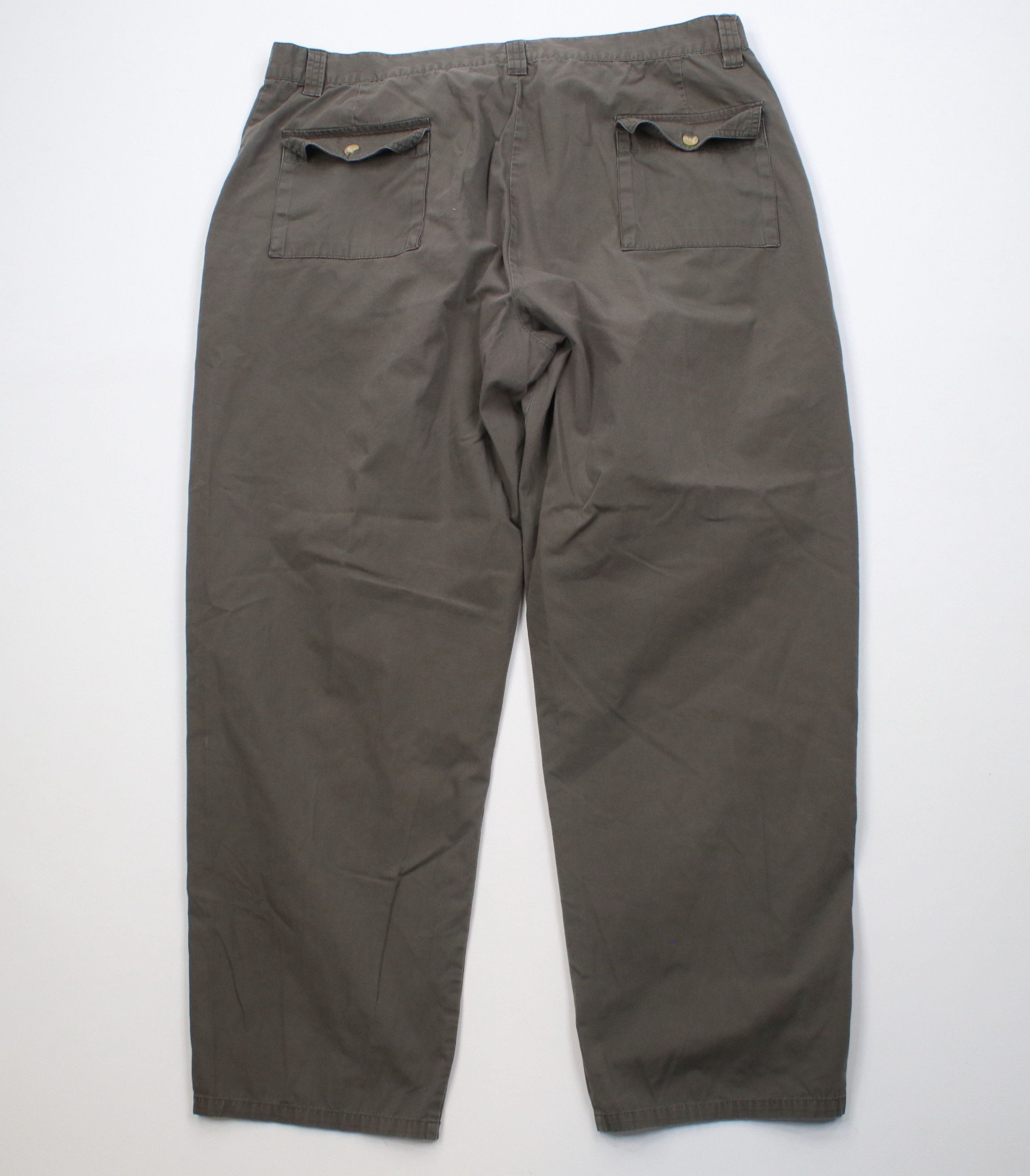 Walls Vintage 90s Walls Wide Leg Trekking Cargo Pants Green Cotton Size US 42 / EU 58 - 9 Thumbnail