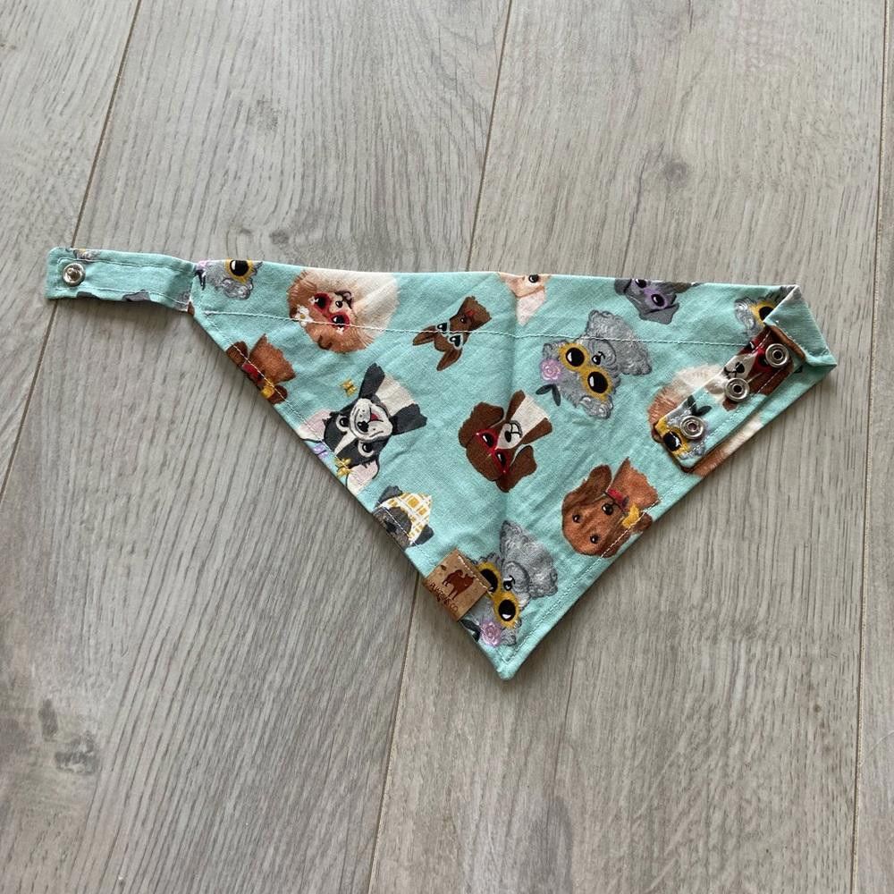 Designer Stylish Dogs Dog Bandana Size ONE SIZE - 6 Thumbnail