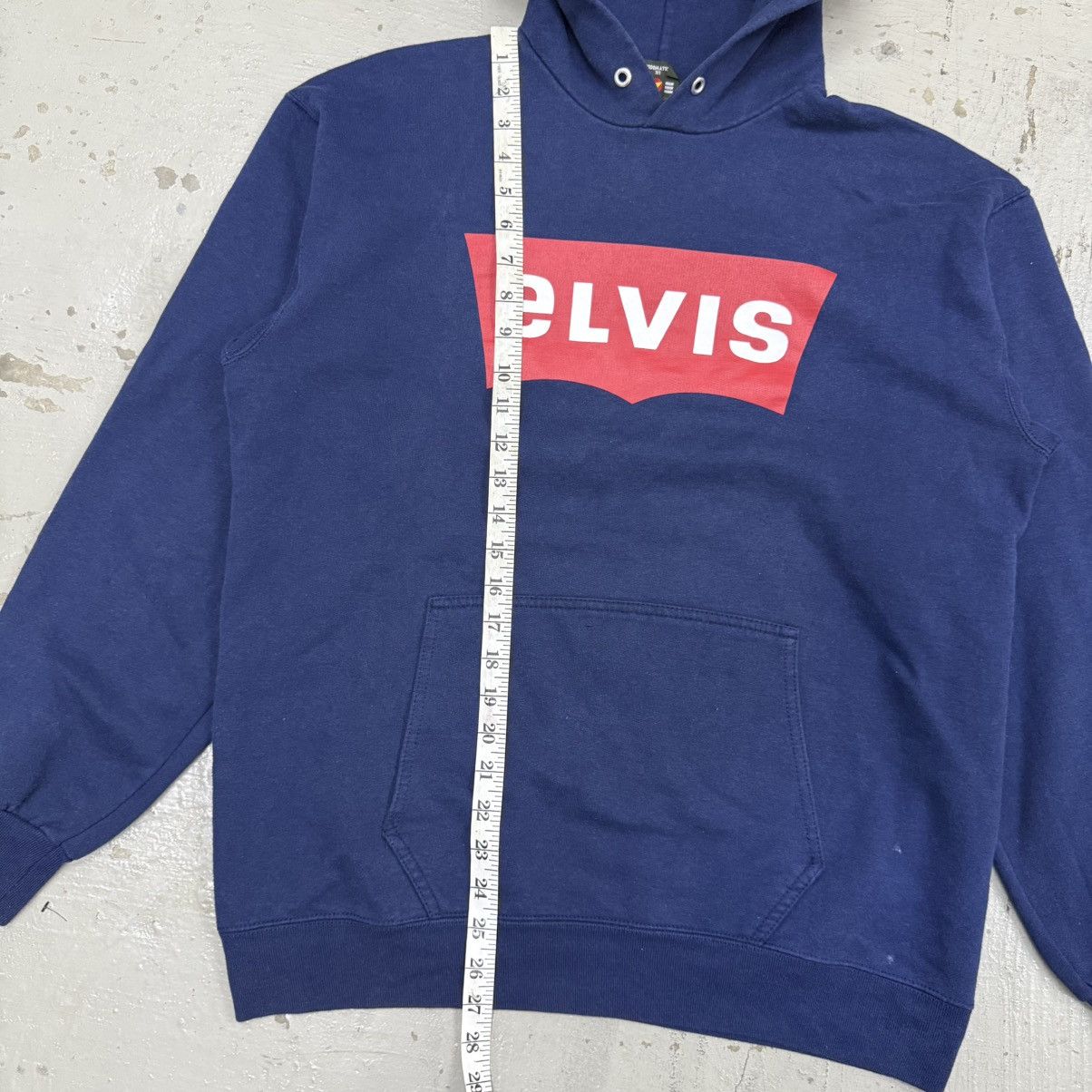 Band Tees Vintage Elvis Presley Levis Ripoff Logo Pullover Sweater Size US L / EU 52-54 / 3 - 8 Thumbnail