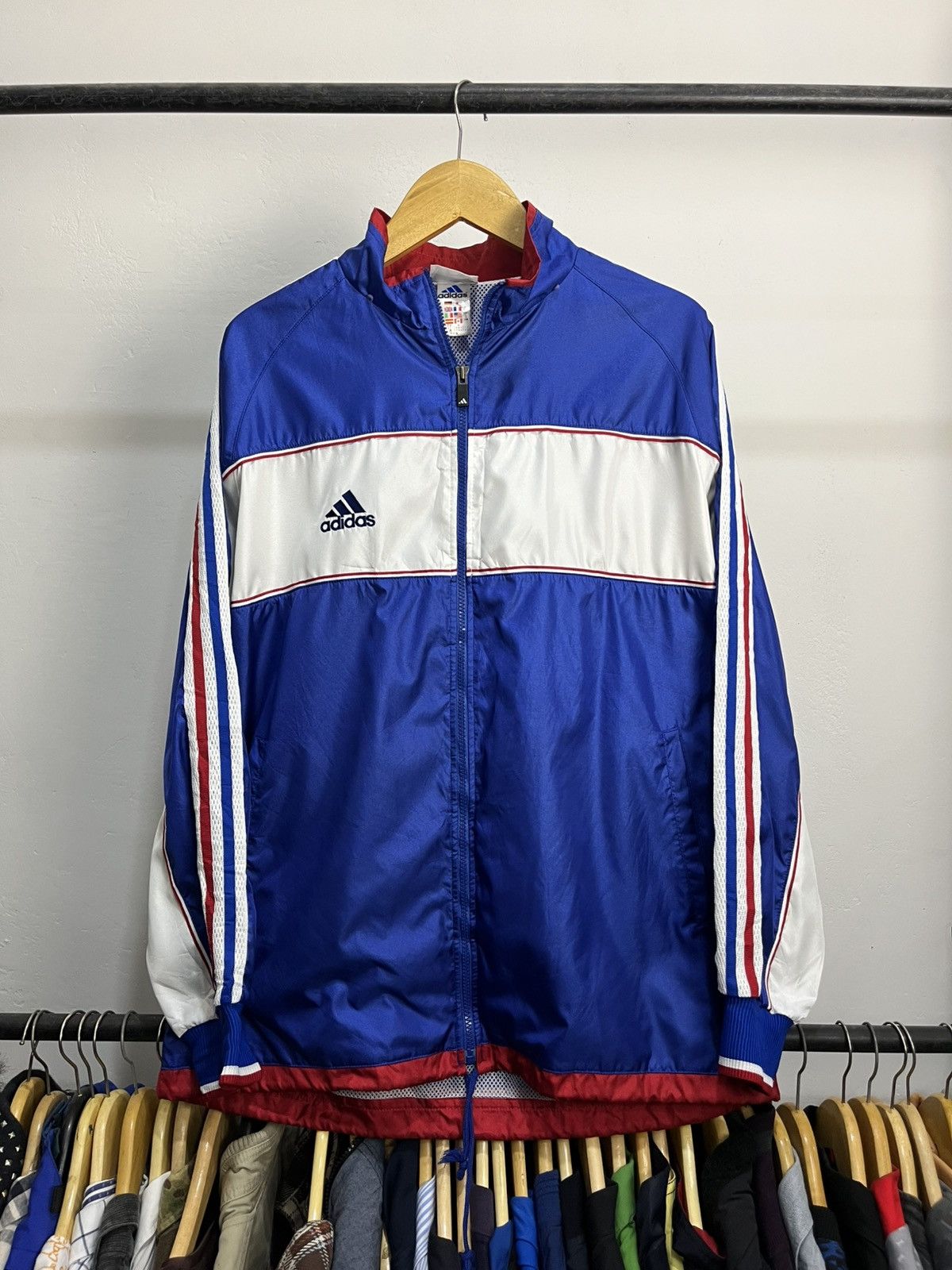 Adidas 2000s Adidas France Template Jacket Size US XL / EU 56 / 4 - 1 Thumbnail
