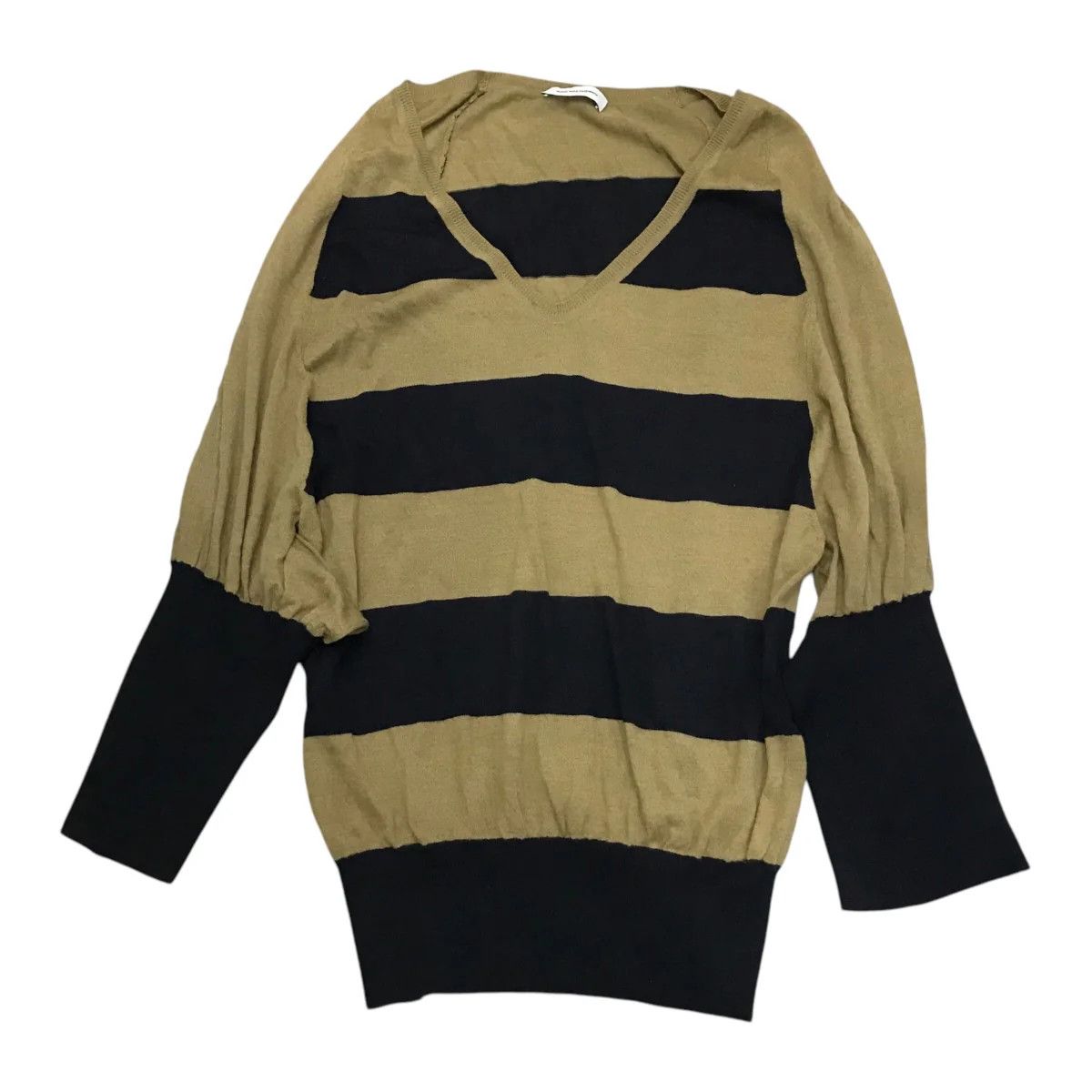 Kiko Kostadinov 00122022 "Yesternow" Striped Knit Sweater Size US M / EU 48-50 / 2 - 1 Thumbnail