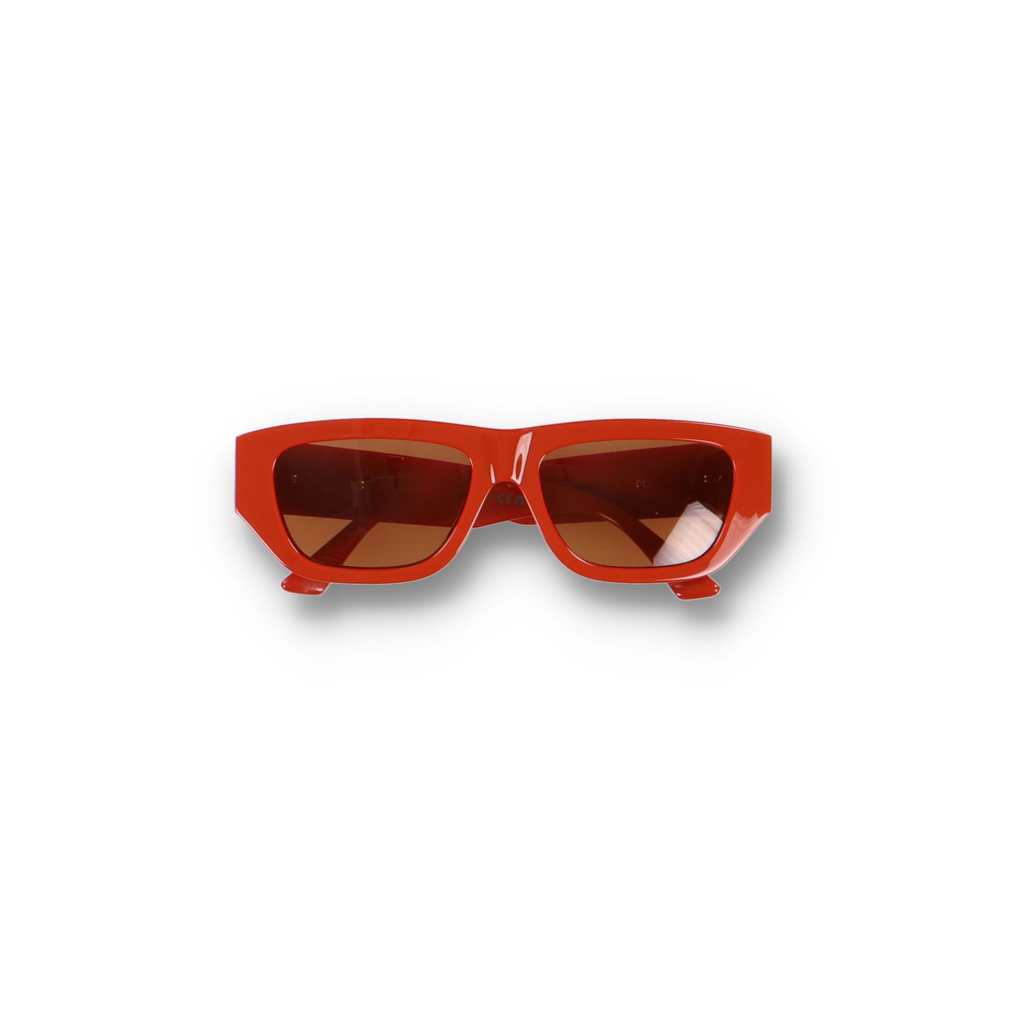 Bottega Veneta Orange Bolt BV1252S Acetate Rectangular Sunglasses Size ONE SIZE - 5 Thumbnail
