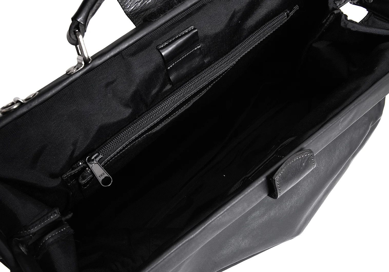 Jean Paul Gaultier Black Coated Doctor Bag with Damage and Discoloration Size ONE SIZE - 18 Thumbnail