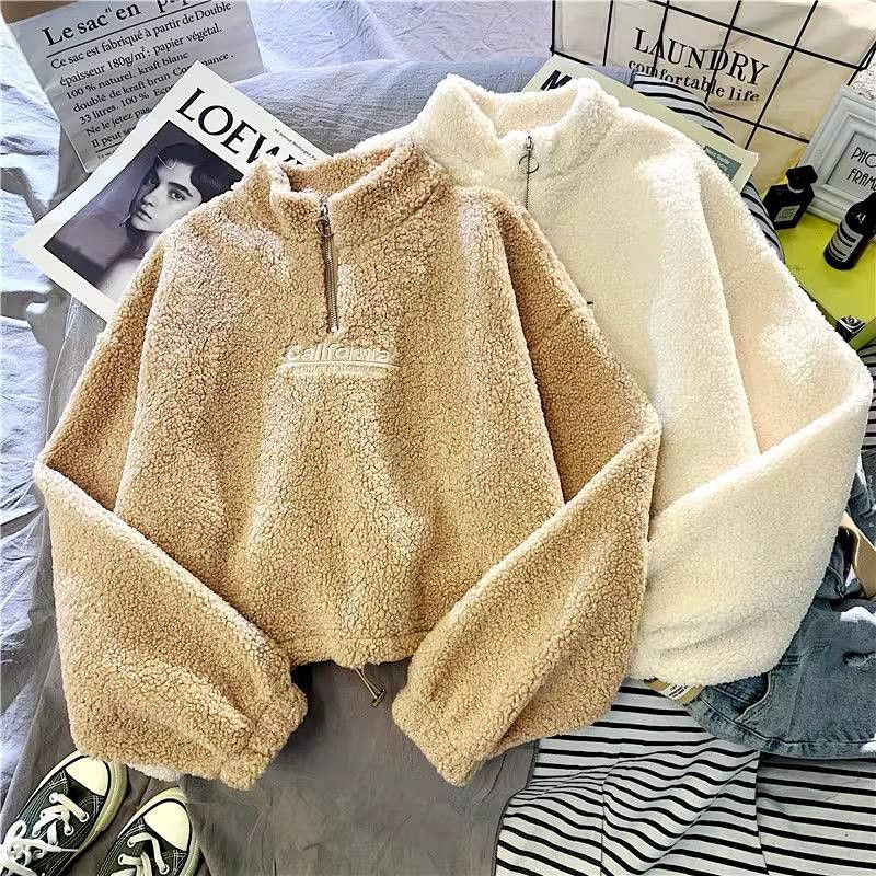 Japanese Brand × Vintage cropped fleece top Size M / US 6-8 / IT 42-44 - 7 Thumbnail