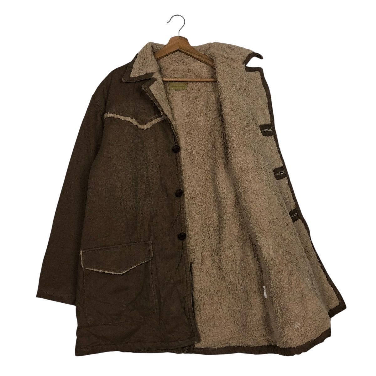 🔥VINTAGE CHORE JACKET DETROIT BLANKET CORISCO ISSEY MIYAKE