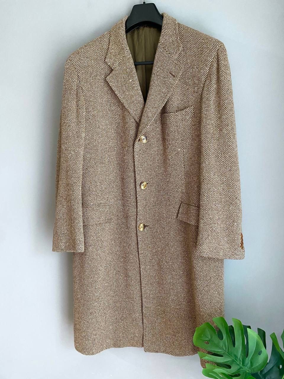 Kiton KITON Napoli 100%Cashmere Men's Brown Overcoat, Size 54 / 8R Size US L / EU 52-54 / 3 - 2 Thumbnail