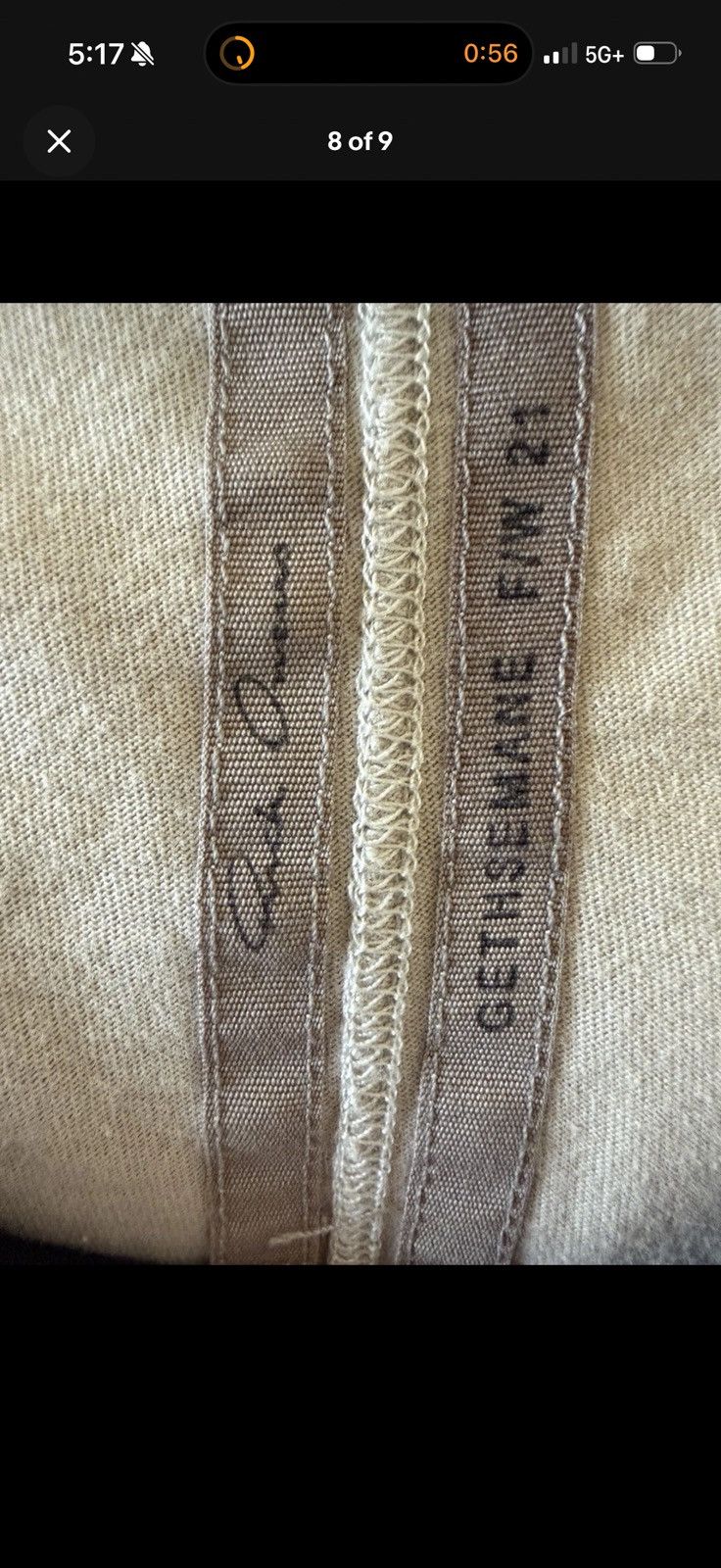 Rick Owens Gethsmane 2021 Ringer Long Sleeve Shirt Size US XL / EU 56 / 4 - 5 Thumbnail