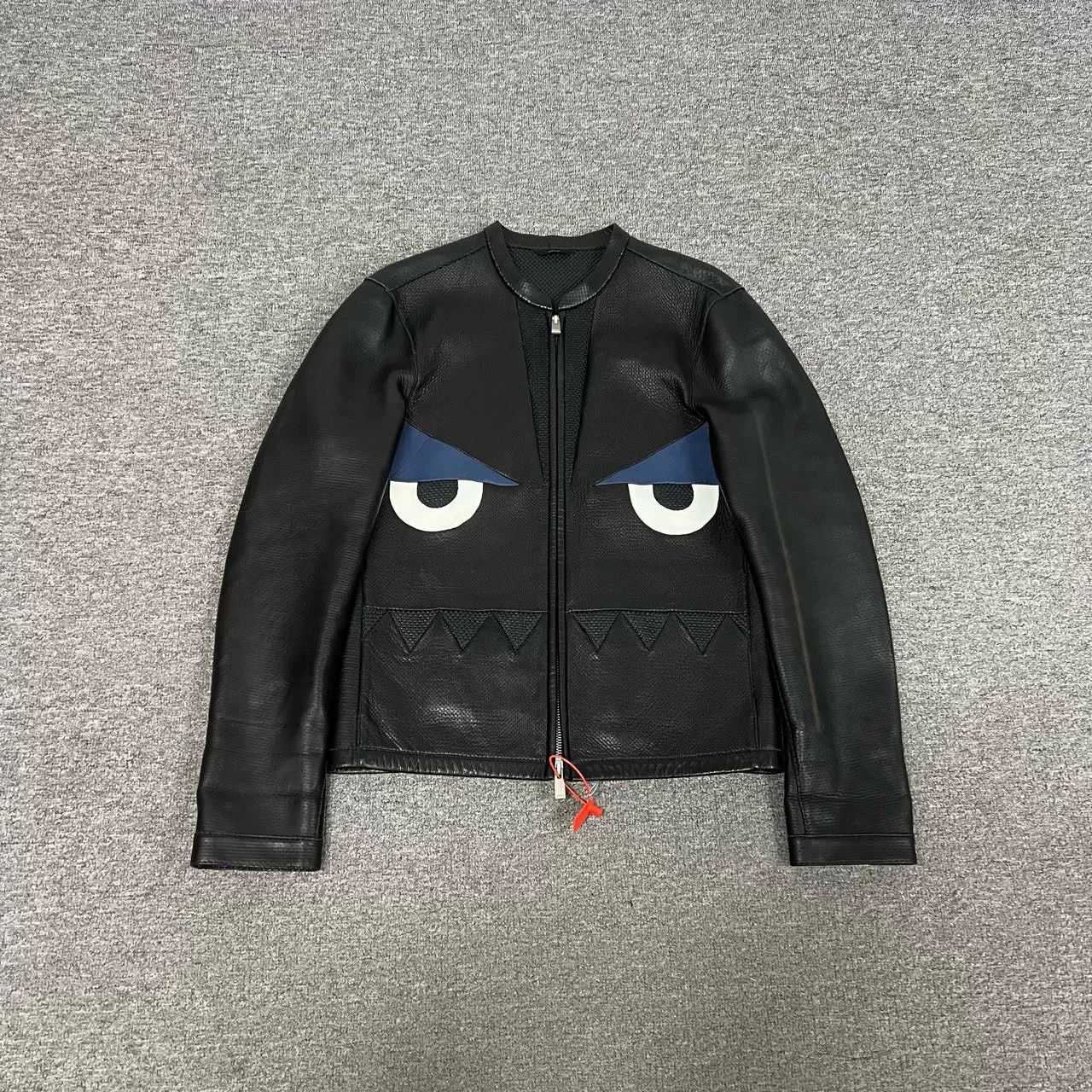 Fendi FENDI Monster Leather Jacket Size US M / EU 48-50 / 2 - 1 Thumbnail