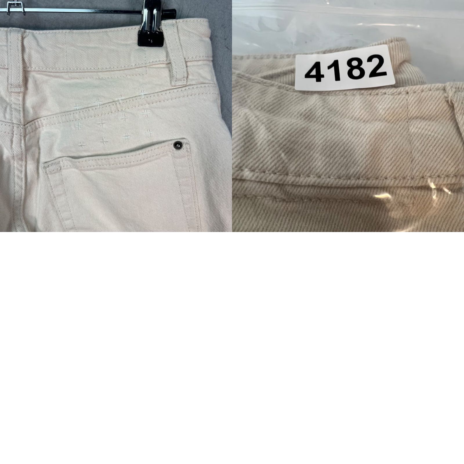 Ksubi VINTAGE ksubi Mens Jeans White 29 Slim Straight-Leg Cotton Denim 5-Pocket Mens Size US 29 - 9 Thumbnail