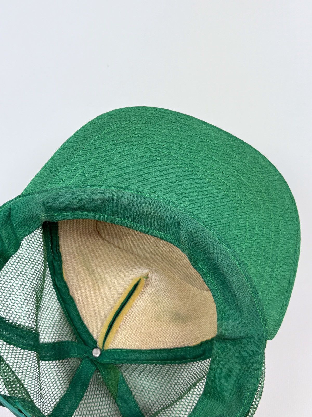 Vintage 1990s Vintage Jaguar Patch Logo Racing Foam Trucker Hat Cap Size ONE SIZE - 7 Thumbnail