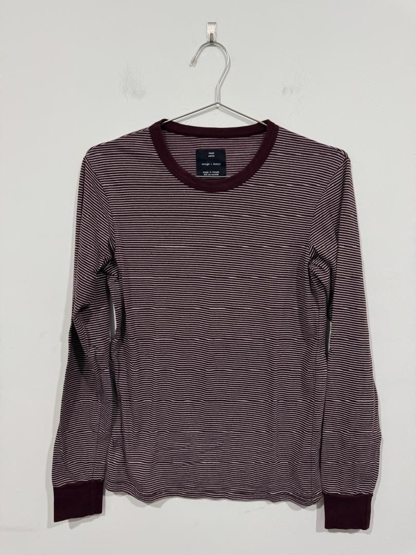 Wings + Horns Wings + Horns Stripes Long Sleeve Tee Size US S / EU 44-46 / 1 - 1 Thumbnail