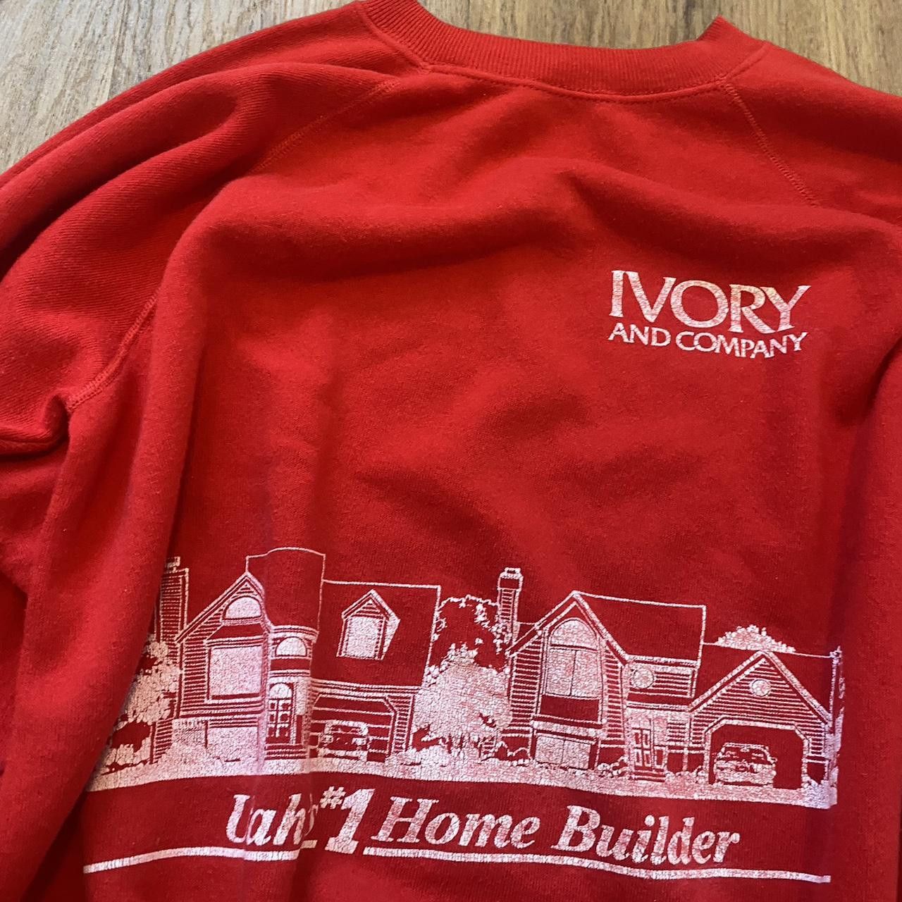 Hanes 90s Boxy Sweatshirt Hanes Home Builder Retro Size US S / EU 44-46 / 1 - 3 Thumbnail